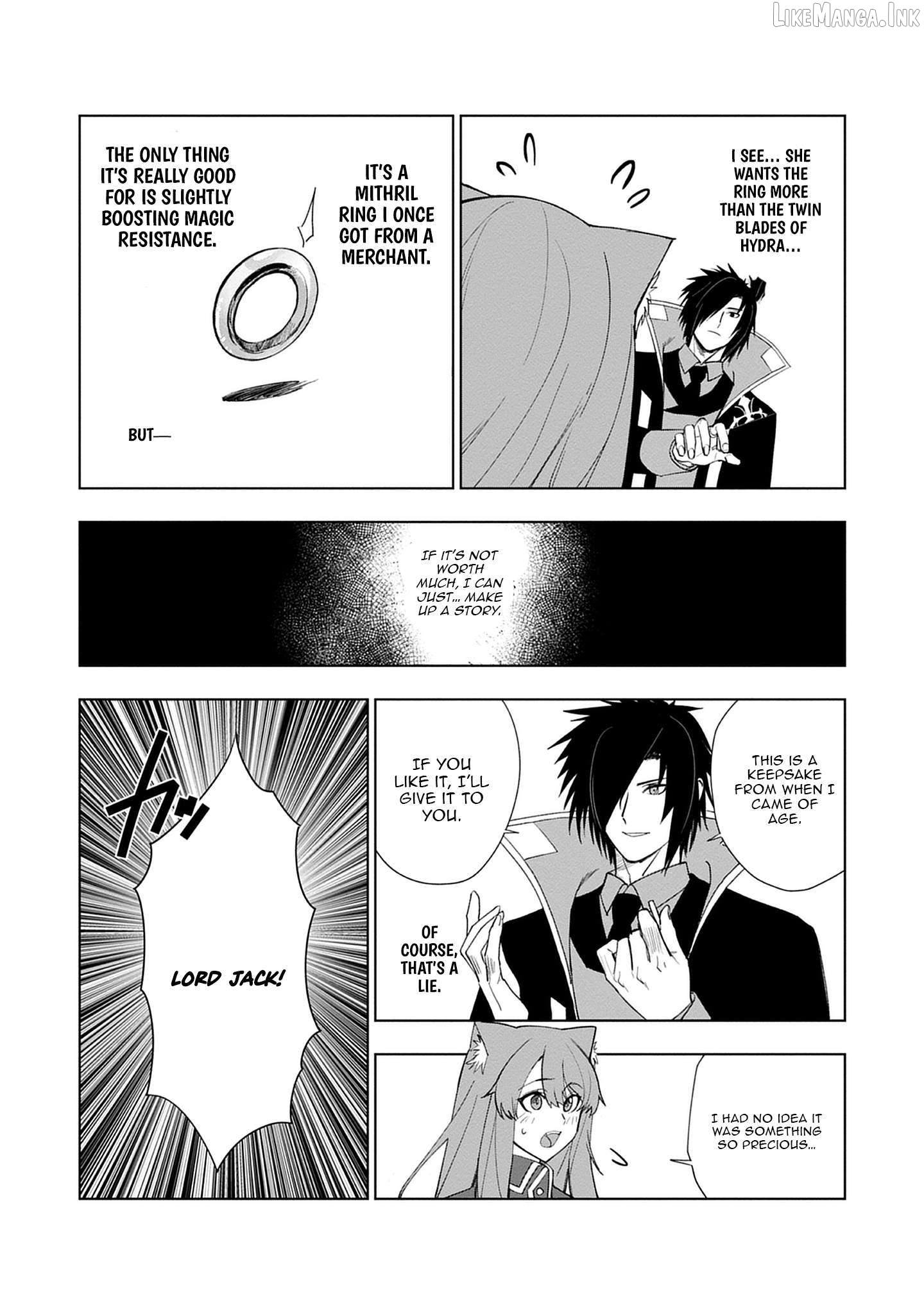 Akutoku Kizoku no Seizon Senryaku Chapter 4.1 - page 7
