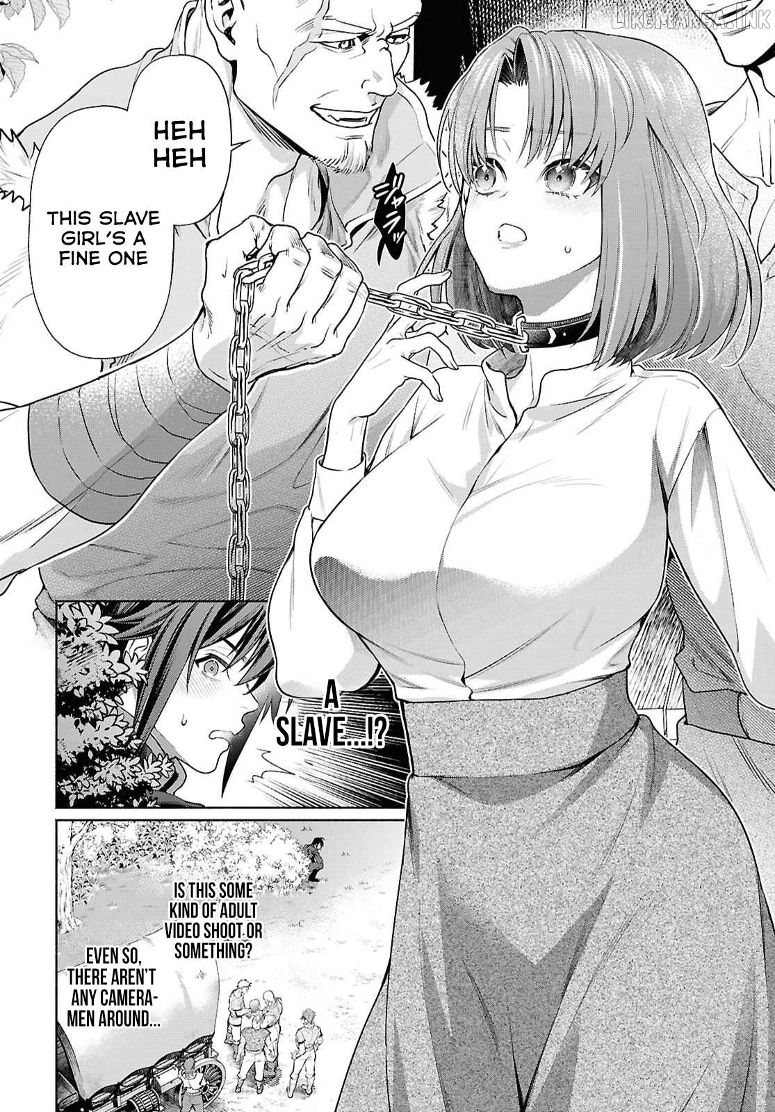 Muramura Shiteshimau Noroi No Youtou To Issho Ni Isekai He Mayoikonde Shimatta Ken -Moto No Sekai He Kaeru Tame Ni Dorei Wo Hikiite Harem Party De Dungeon Kouryaku Shimasu Chapter 1 - page 13