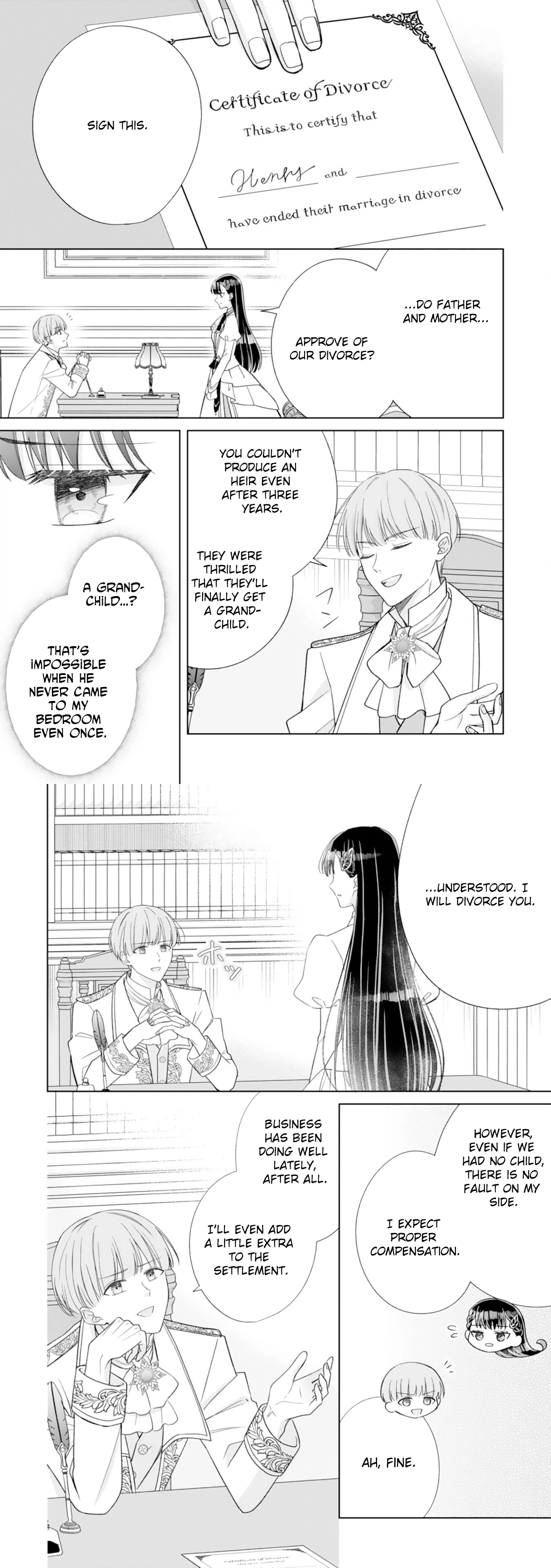 Divorced and Happier Than Ever — The Book-Loving Lady's Second Life Chapter 1 - page 4