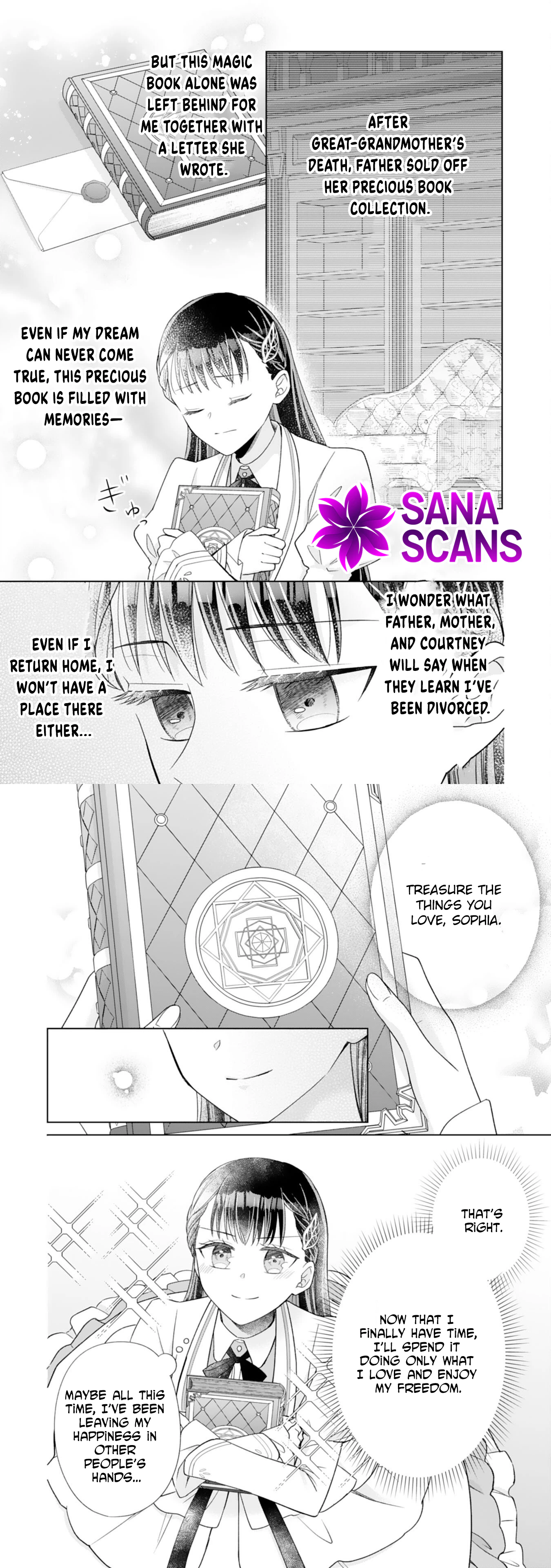 Divorced and Happier Than Ever — The Book-Loving Lady's Second Life Chapter 1 - page 8