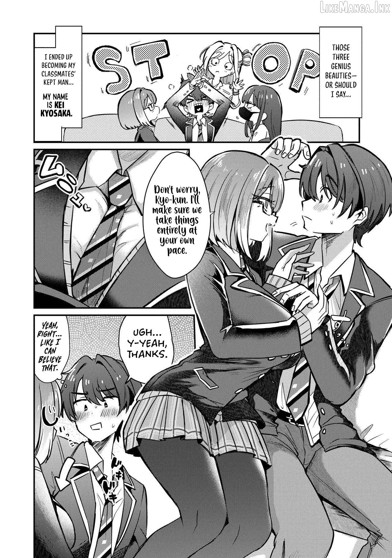 I’m a Kept Man for the Three Most Beautiful Girls in School Chapter 1 - page 7