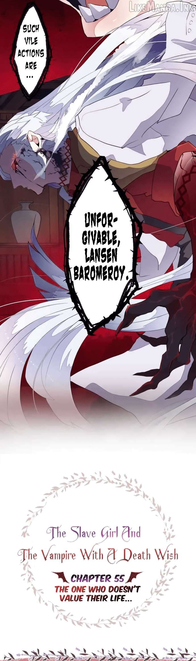 The Slave Girl and the Vampire with a Death Wish Chapter 55 - page 3