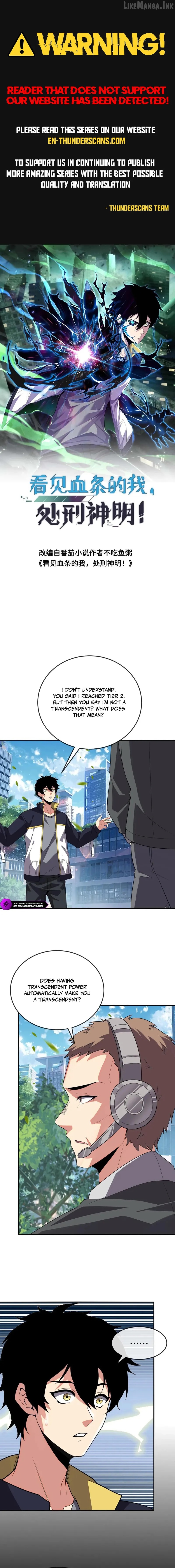 Leveling Up By Killing Gods Chapter 128 - page 1