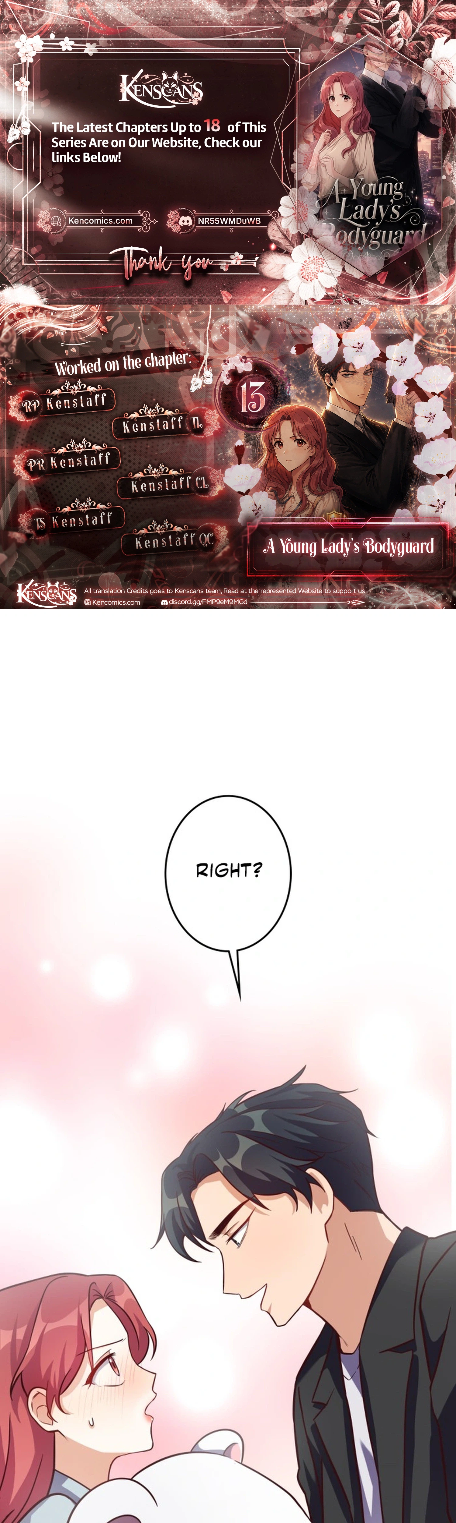 The lady’s bodyguard Chapter 13 - page 2