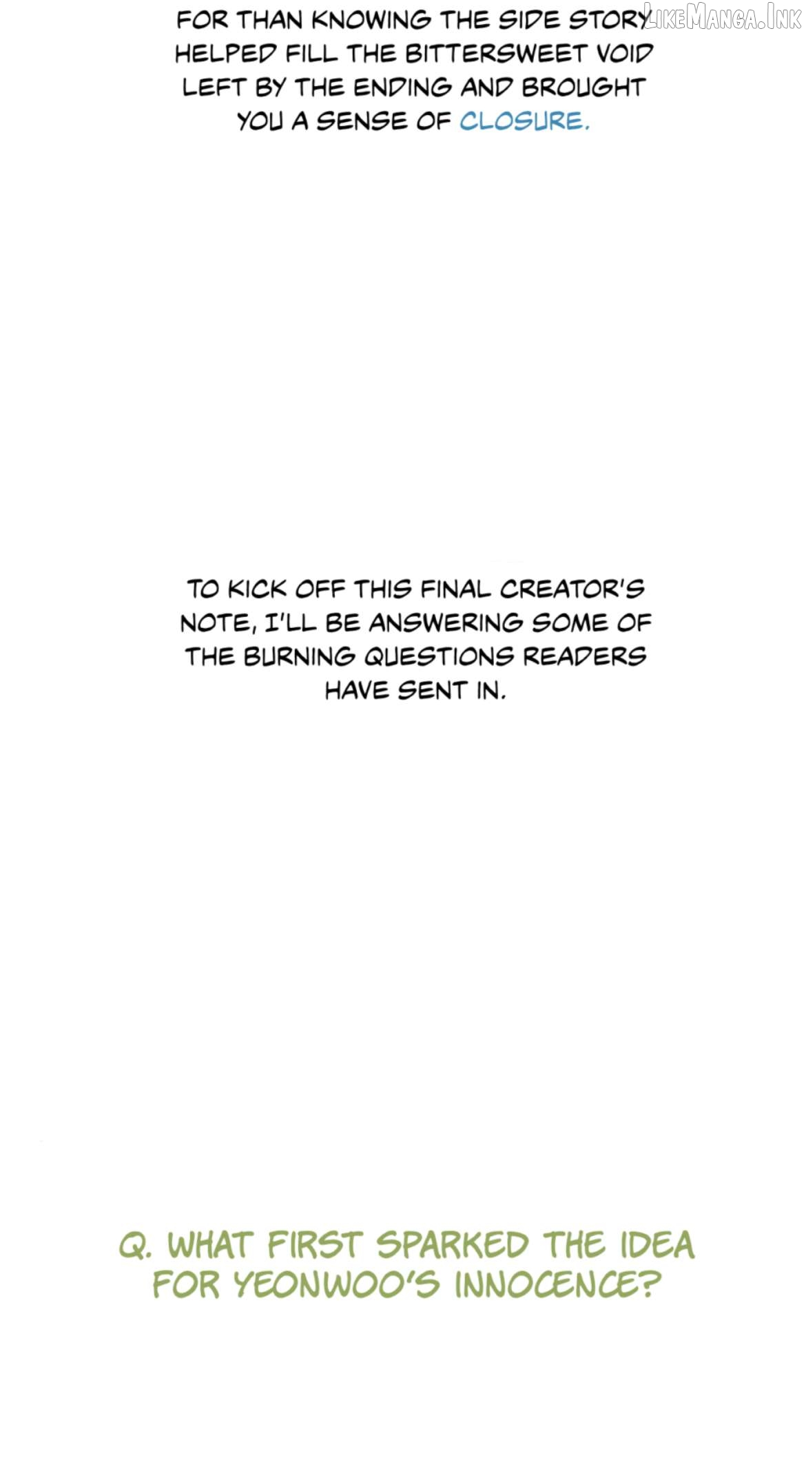 Yeonwoo’s Innocence Chapter 225.5 - page 3