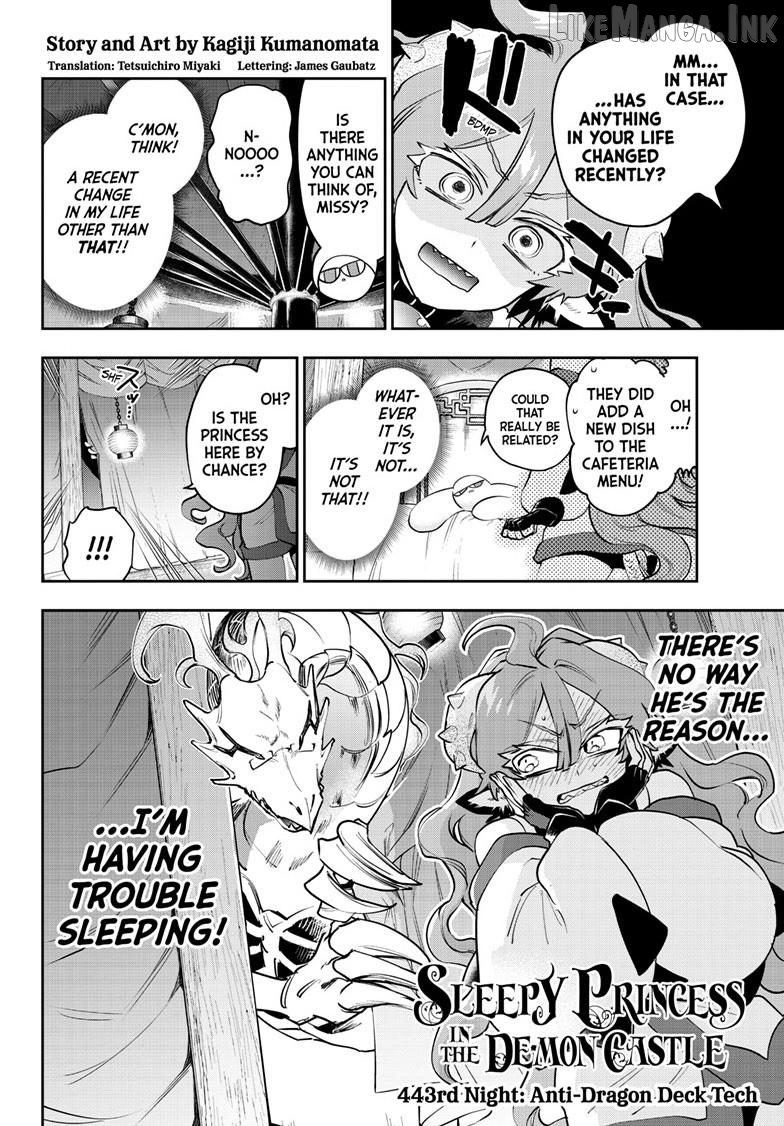 Maou-jou de Oyasumi Chapter 443 - page 2