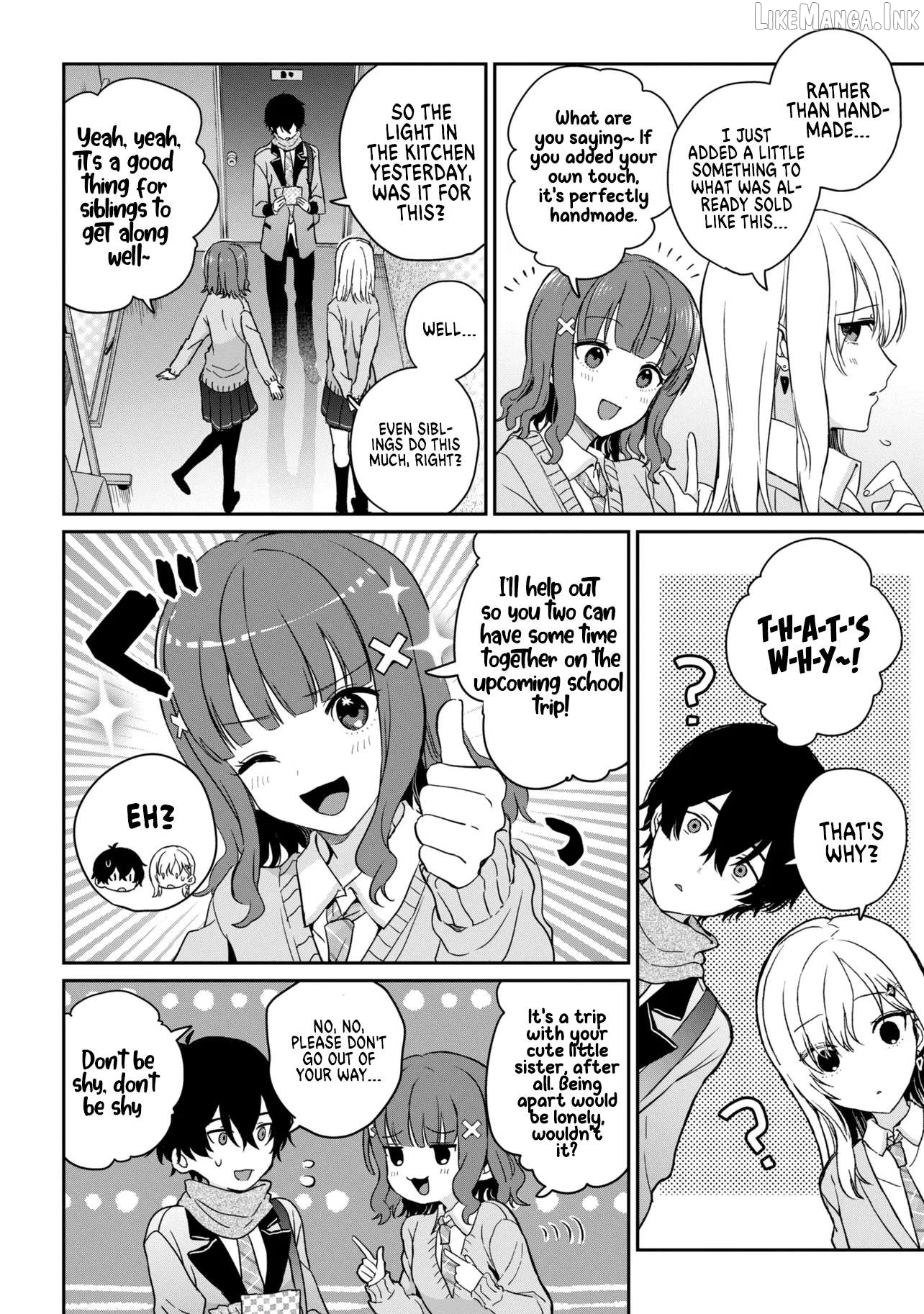Gimai Seikatsu Chapter 37.1 - page 4