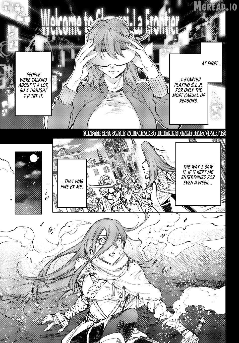 Shangri-La Frontier ~ Kusoge Hunter, Kamige ni Idoman to su~ Chapter 268 - page 1