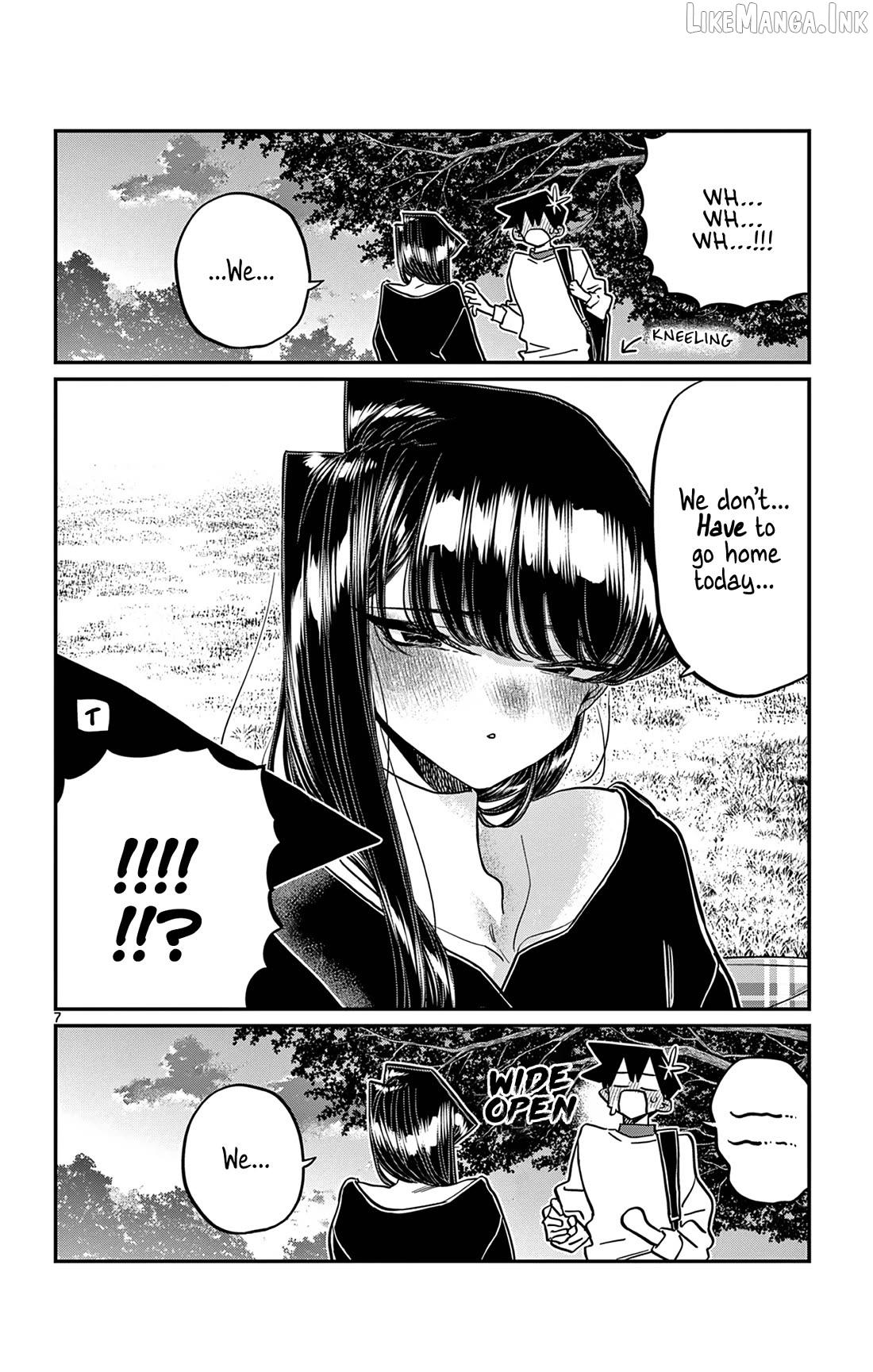 Komi-san wa Komyushou Desu Chapter 500 - page 7