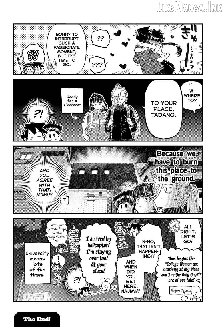 Komi-san wa Komyushou Desu Chapter 501 - page 15
