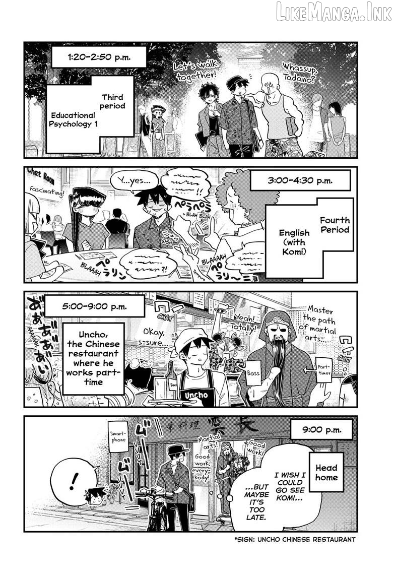 Komi-san wa Komyushou Desu Chapter 501 - page 3