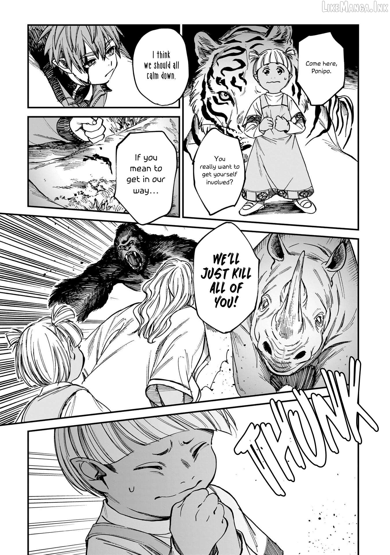 The Tiger Still Won’t Eat The Dragon Chapter 33 - page 10