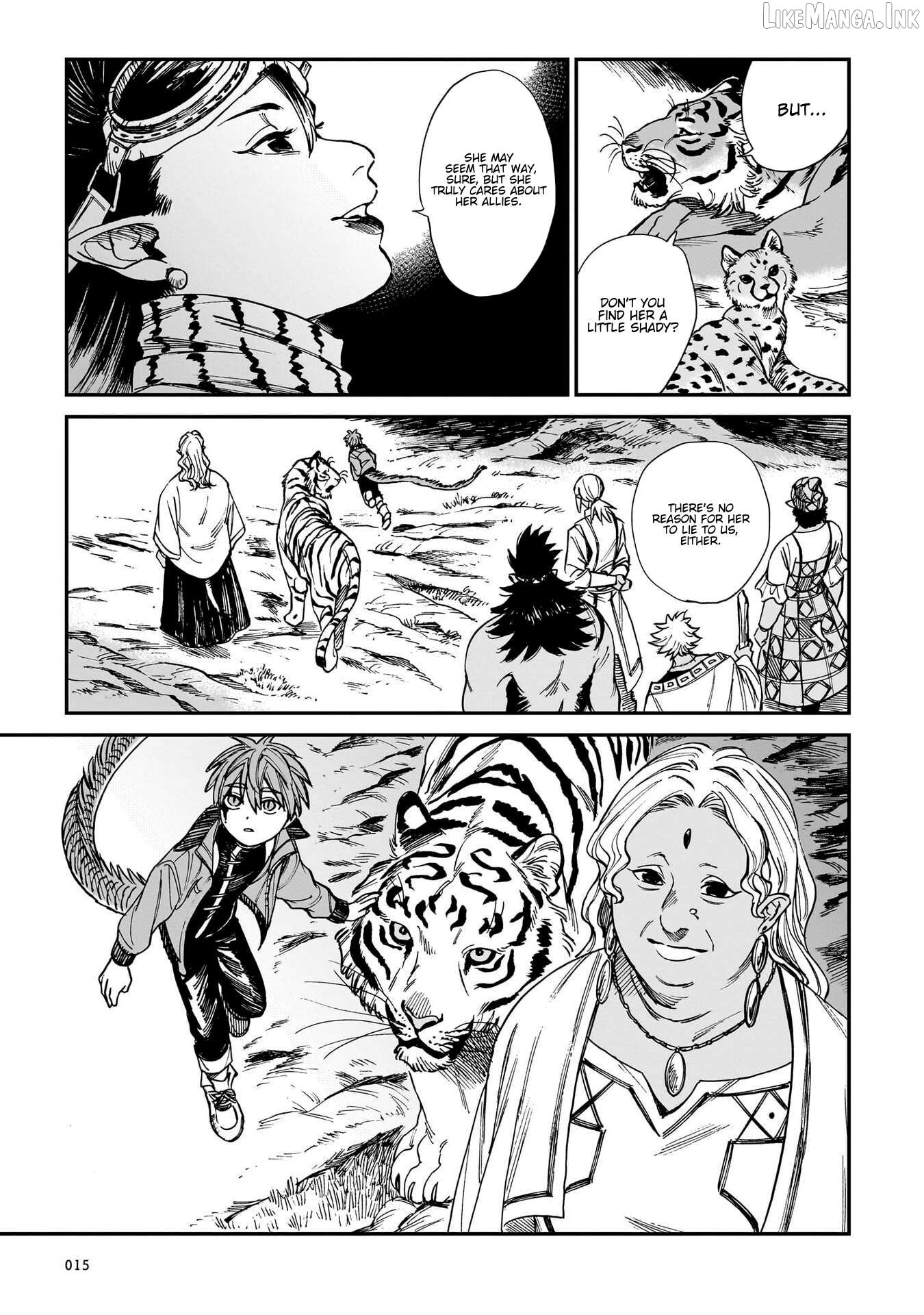The Tiger Still Won’t Eat The Dragon Chapter 33 - page 14