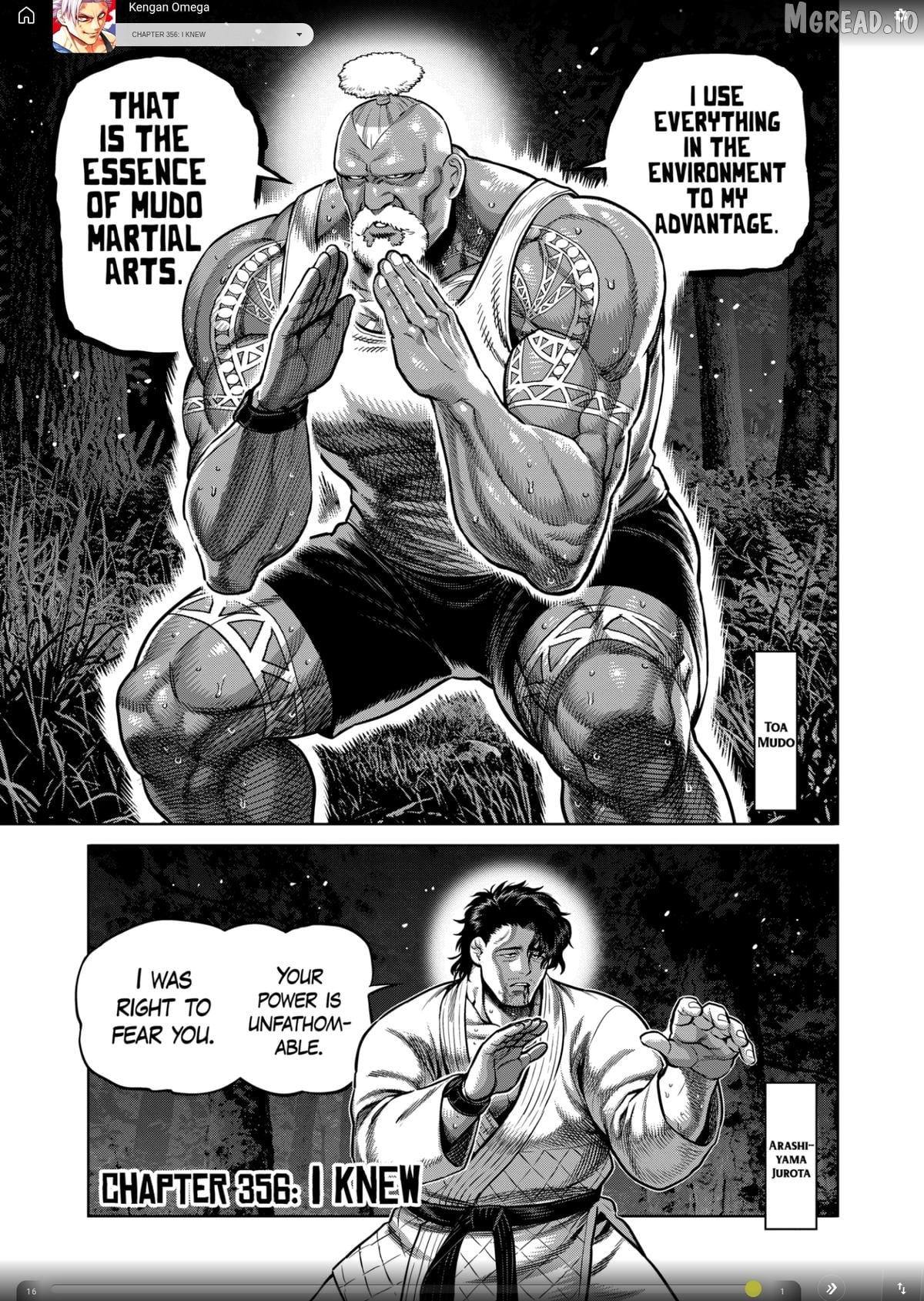 Kengan Omega Chapter 356 - page 1