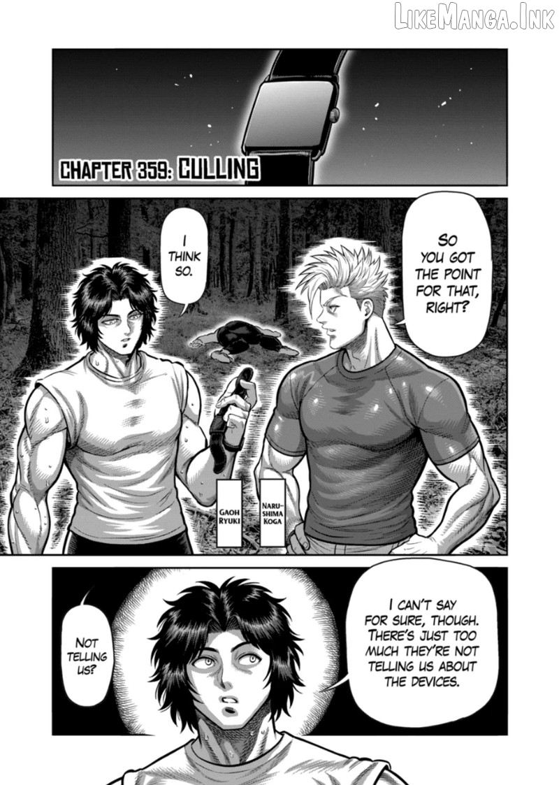 Kengan Omega Chapter 359 - page 1