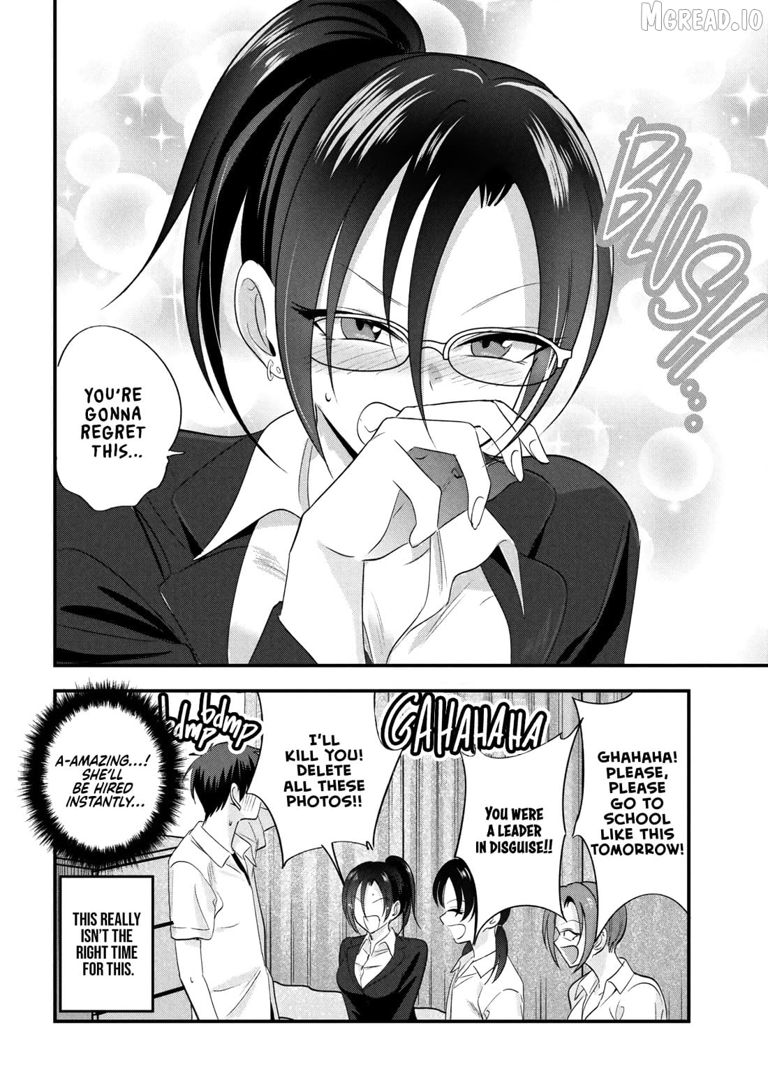 Please Go Home, Akutsu-San! Chapter 207 - page 8