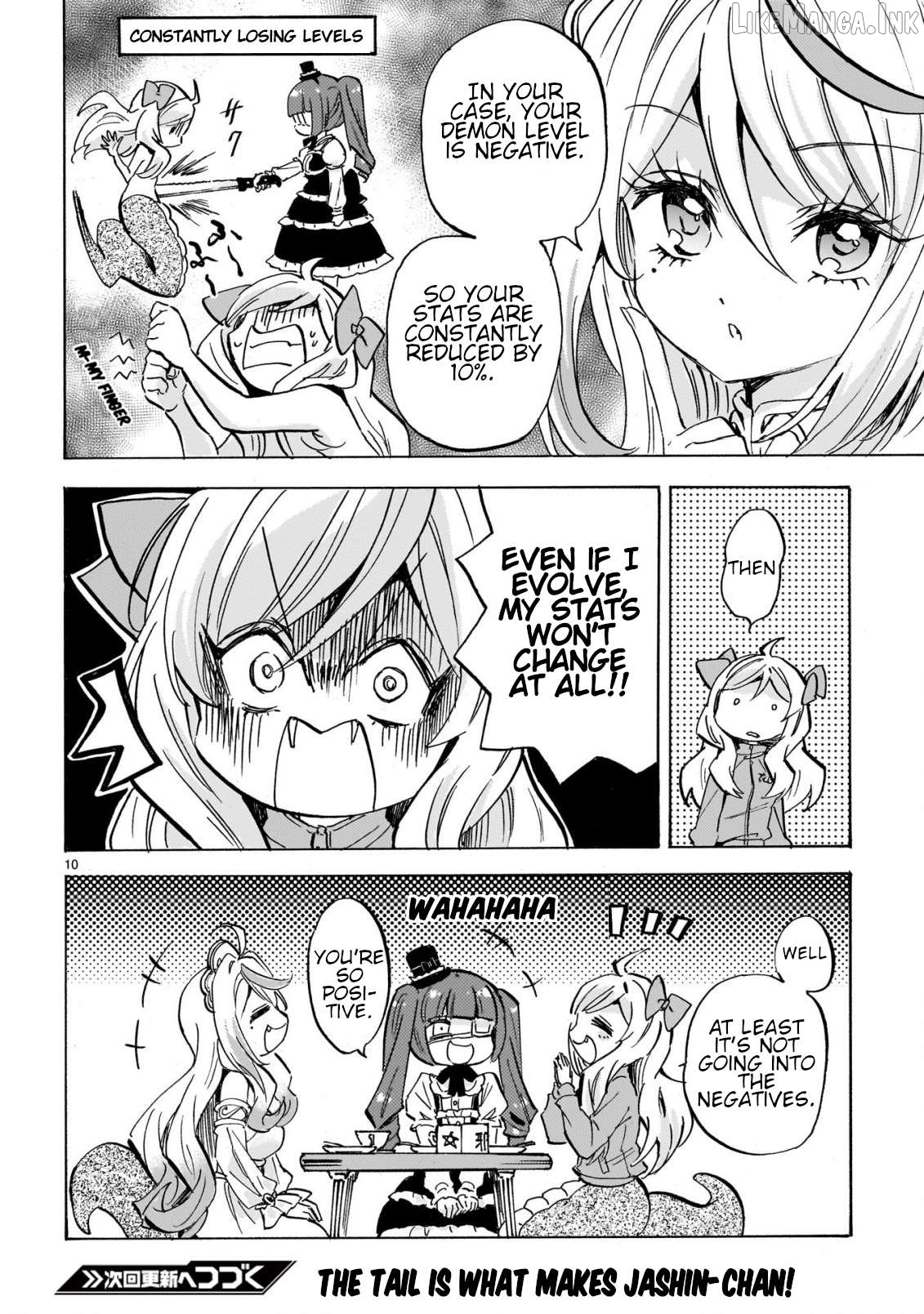 Jashin-chan Dropkick Chapter 301 - page 10