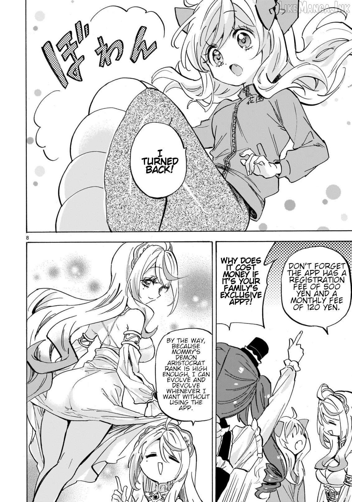 Jashin-chan Dropkick Chapter 301 - page 8