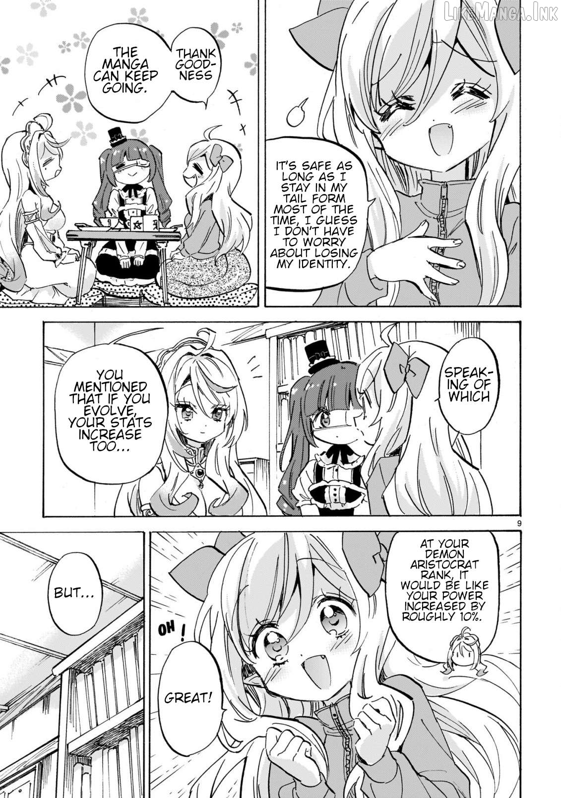 Jashin-chan Dropkick Chapter 301 - page 9