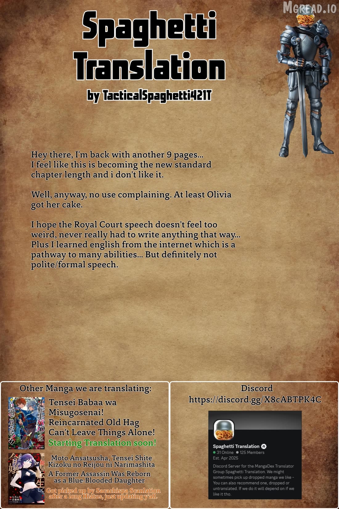 The Little Girl Raised By Death Hold The Sword Of Death Tight Chapter 58.1 - page 10