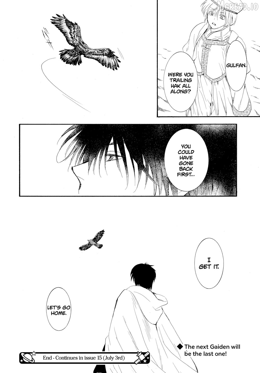 Akatsuki no Yona Chapter 276.3 - page 31