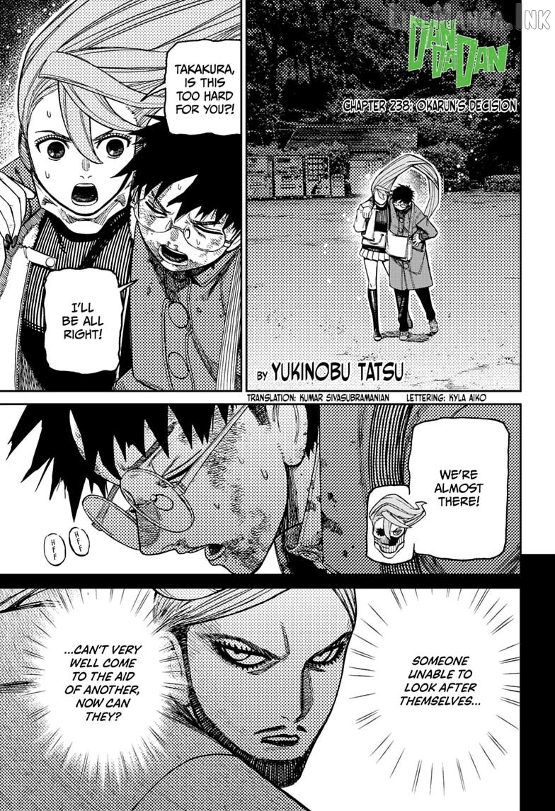 Dandadan - Manga Chapter 238 - page 1
