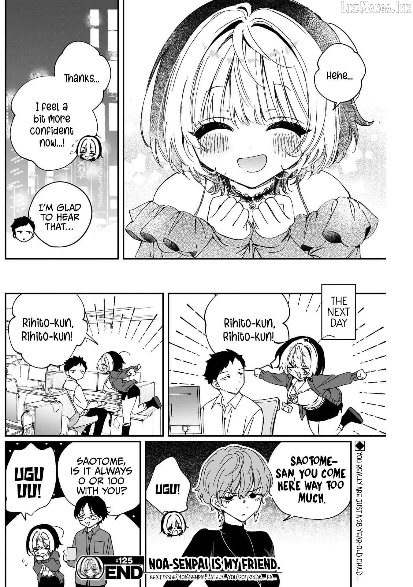 Noa-Senpai Wa Tomodachi. Chapter 125 - page 18