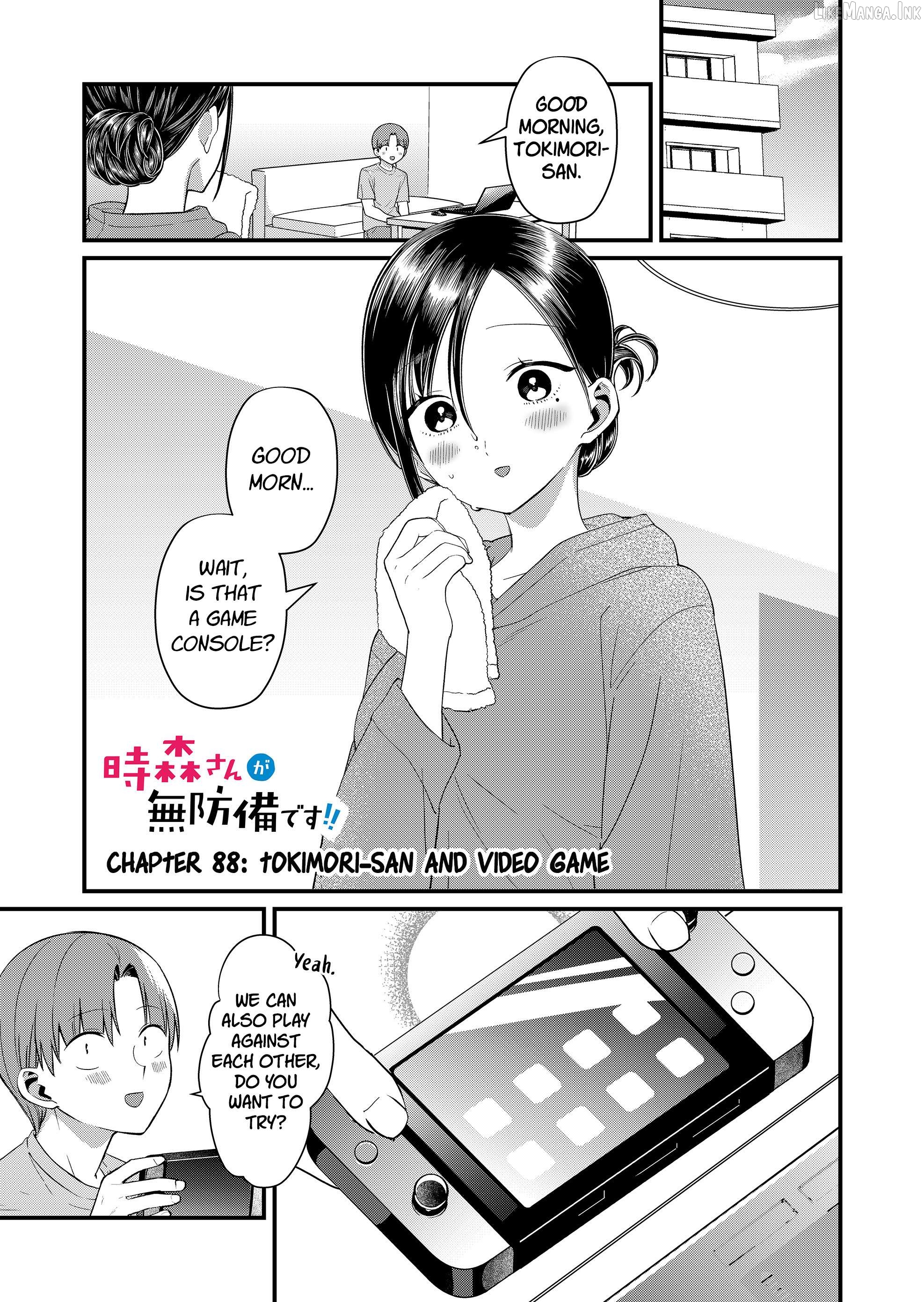 Tokimori-san Is Completely Defenseless!! Chapter 88 - page 1