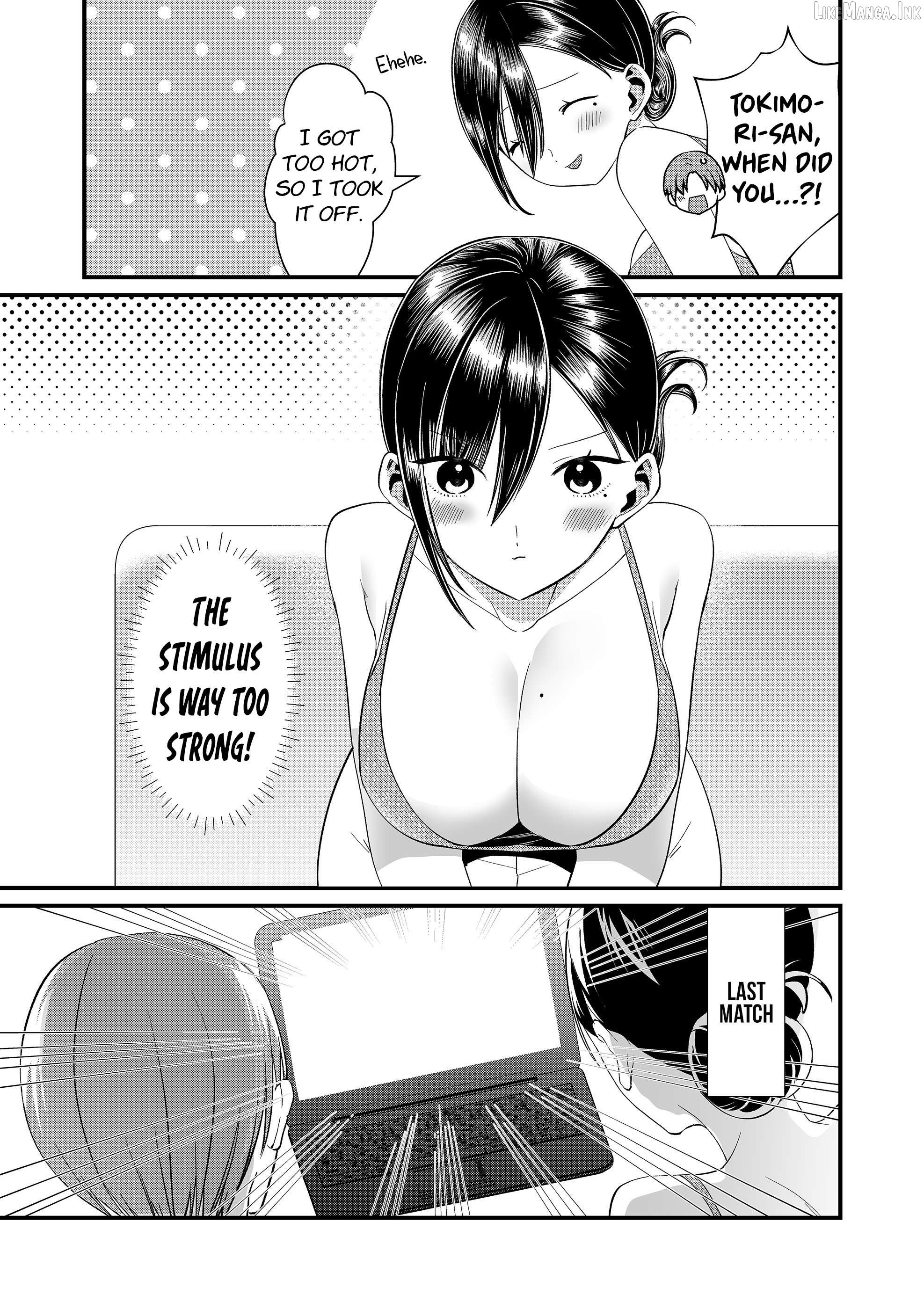Tokimori-san Is Completely Defenseless!! Chapter 88 - page 9