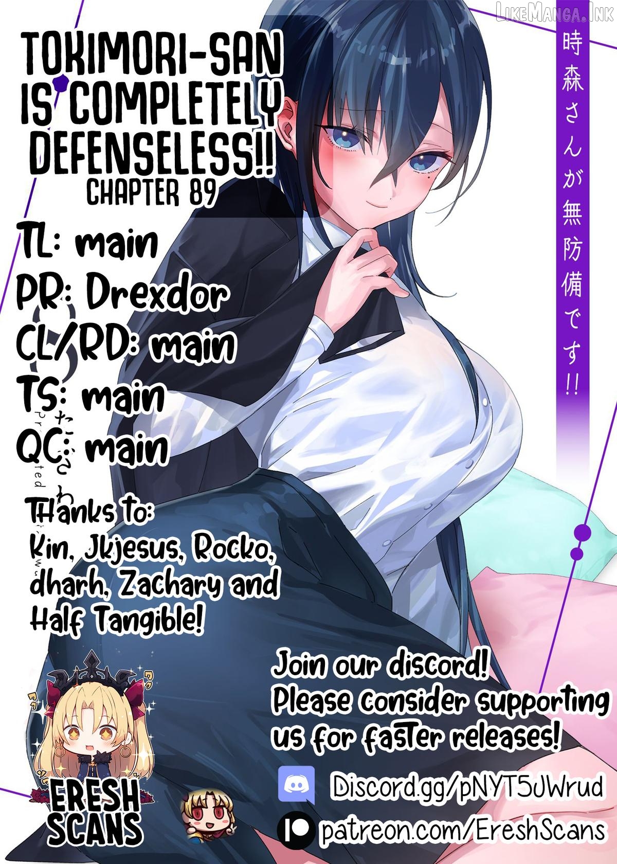 Tokimori-san Is Completely Defenseless!! Chapter 89 - page 13
