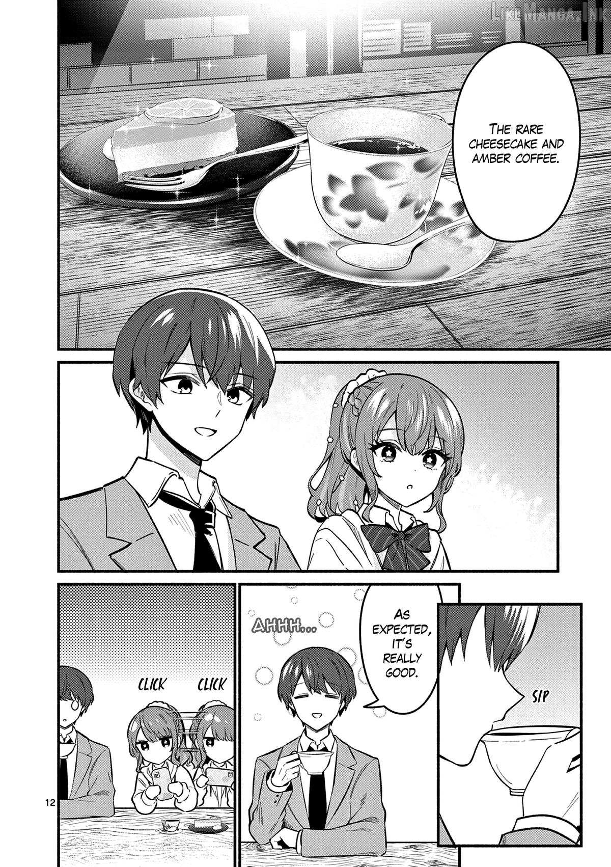 Shiotaiou no Sato-san ga Ore ni dake Amai Chapter 84 - page 12