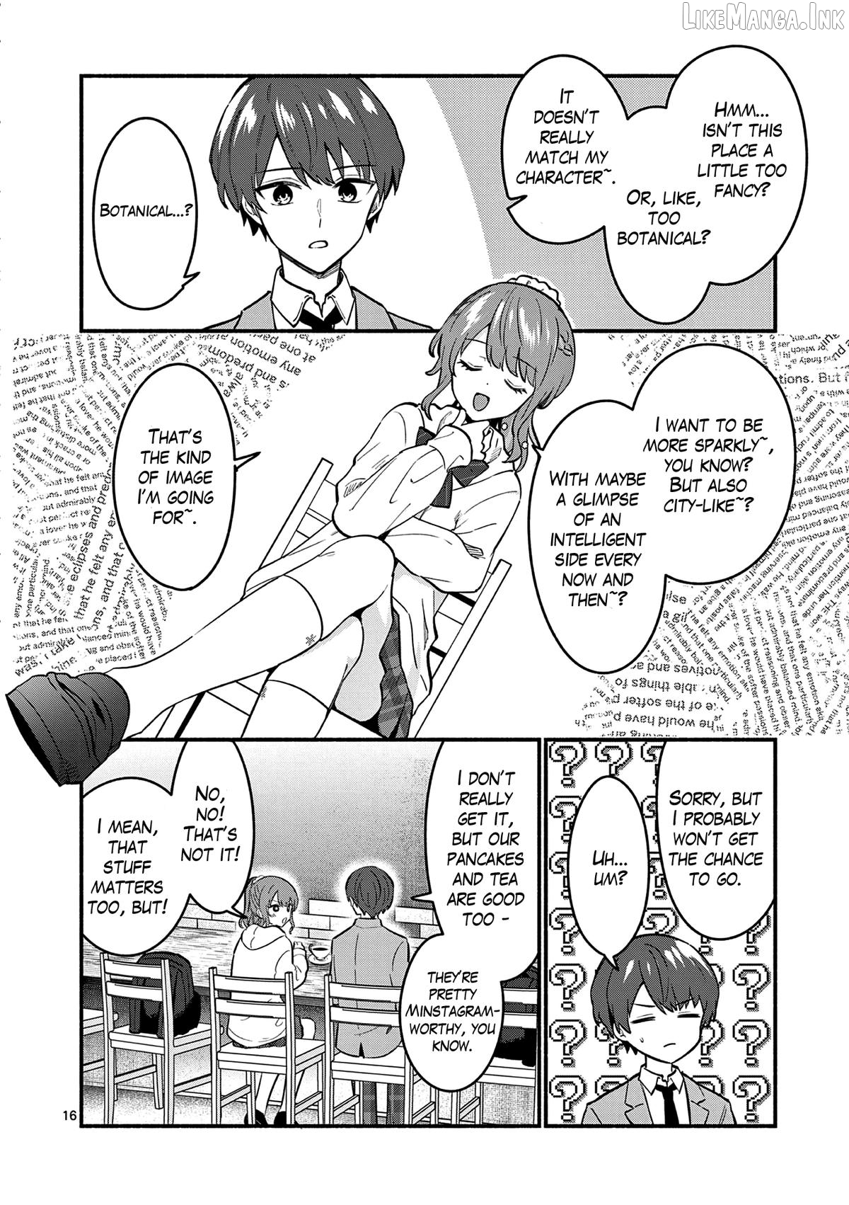 Shiotaiou no Sato-san ga Ore ni dake Amai Chapter 84 - page 16