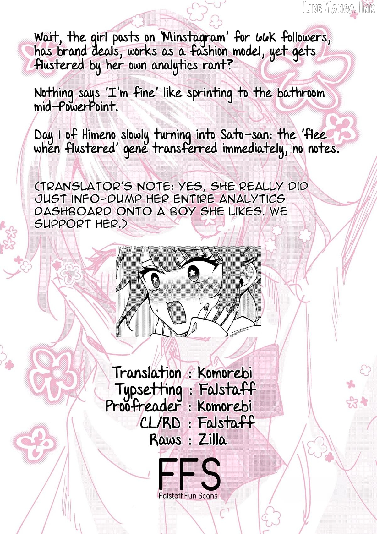 Shiotaiou no Sato-san ga Ore ni dake Amai Chapter 84 - page 23