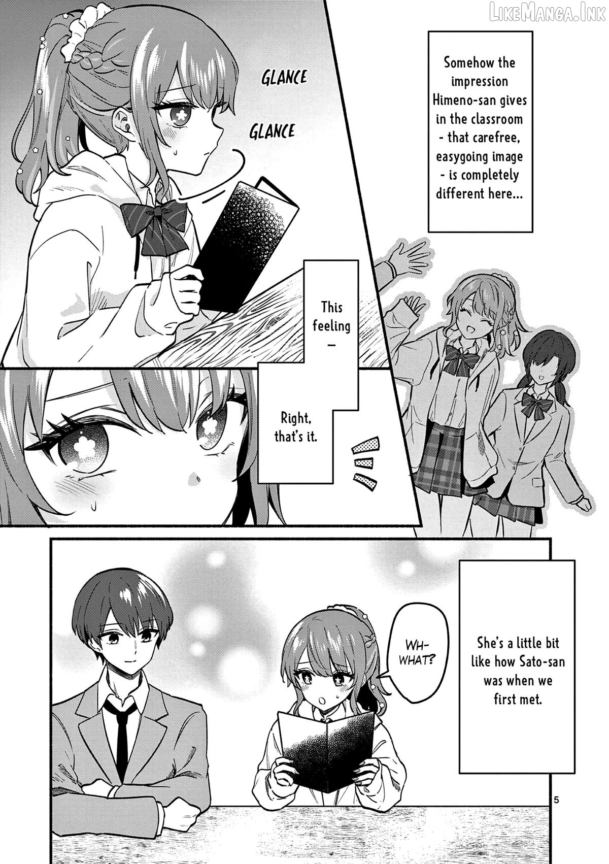 Shiotaiou no Sato-san ga Ore ni dake Amai Chapter 84 - page 5