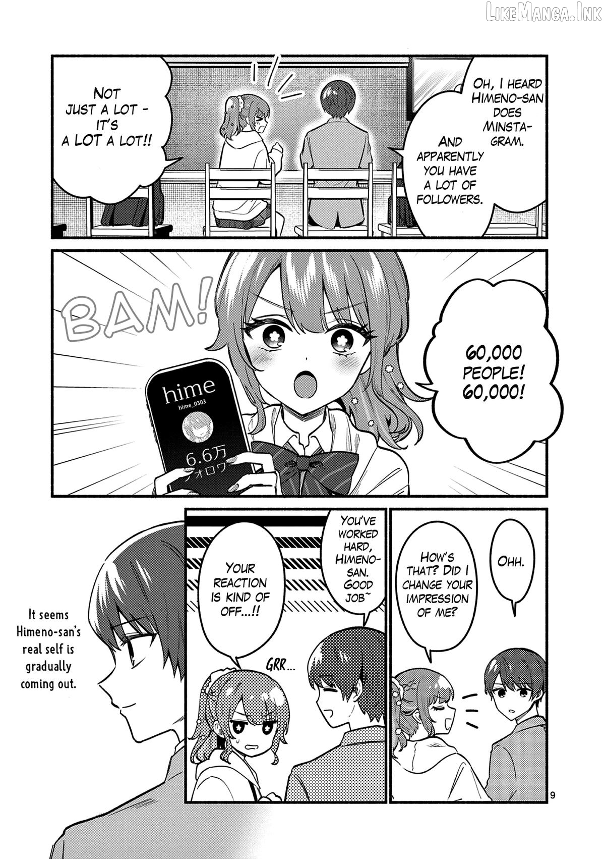 Shiotaiou no Sato-san ga Ore ni dake Amai Chapter 84 - page 9