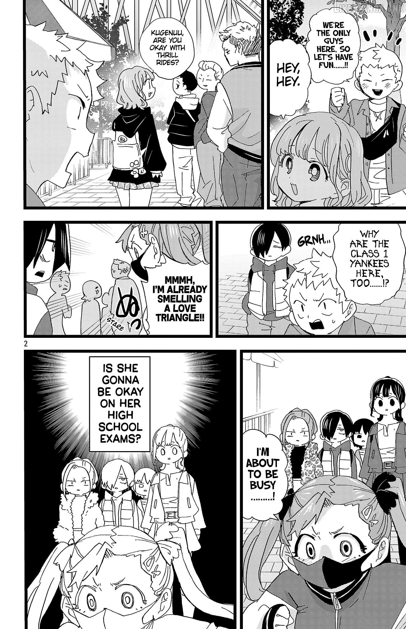Boku no Kokoro no Yabai yatsu Chapter 193 - page 3