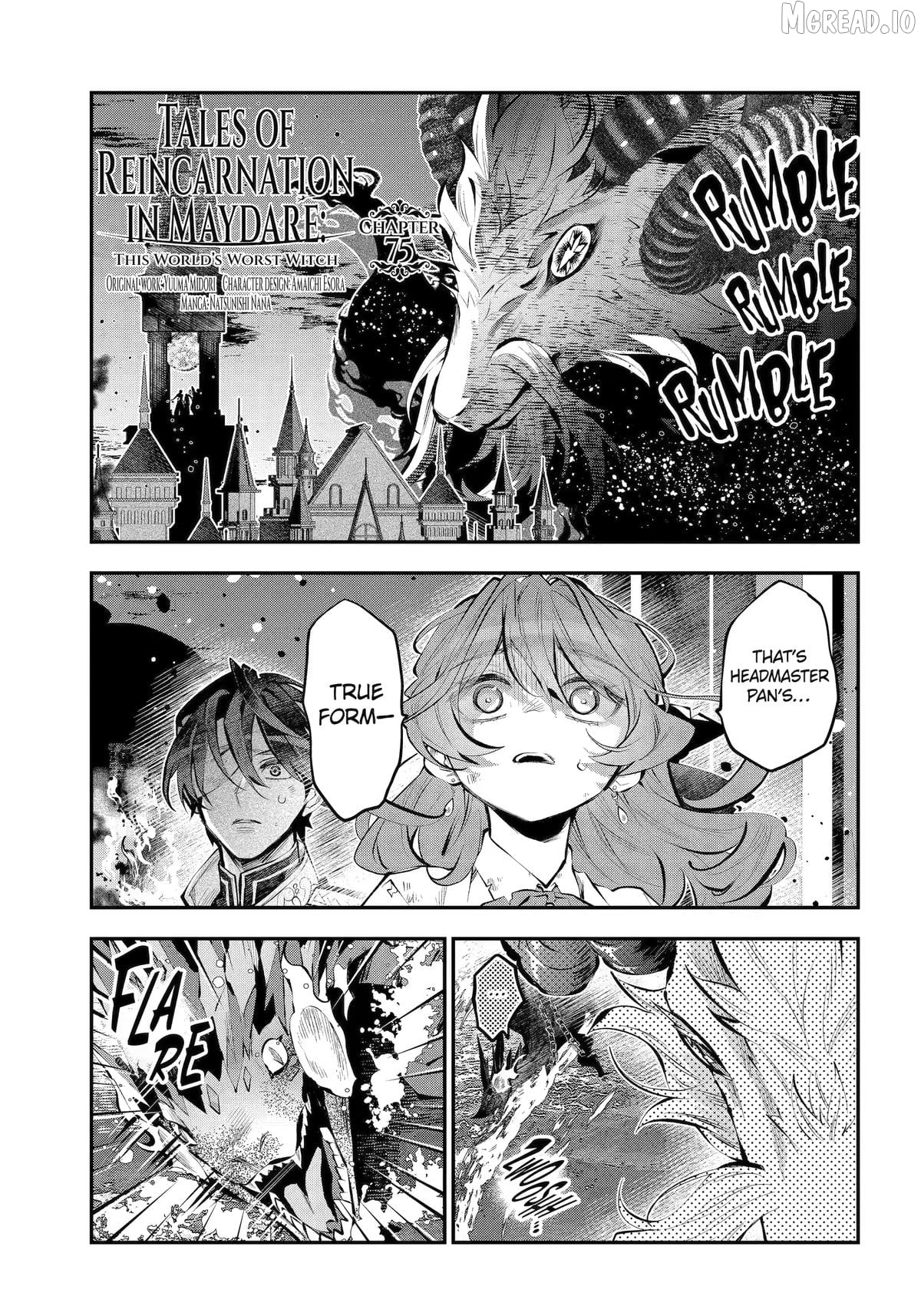 Maydare Tensei Monogatari: Kono Sekai de Ichiban Warui Majo Chapter 75 - page 1
