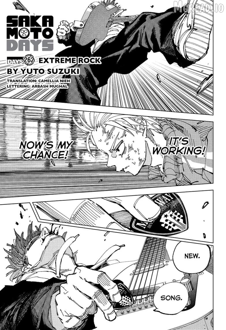 Sakamoto Days Chapter 262 - page 1