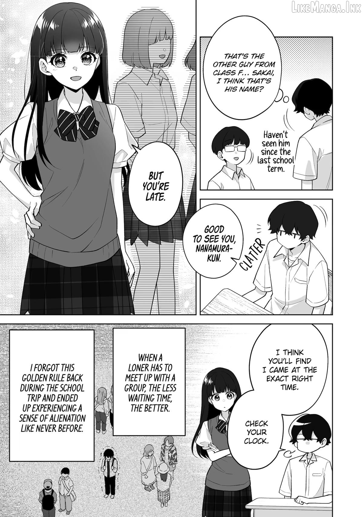 Please Leave Me Alone (For Some Reason, She Wants to Change a Lone Wolf's Helpless High School Life.) Chapter 37 - page 19