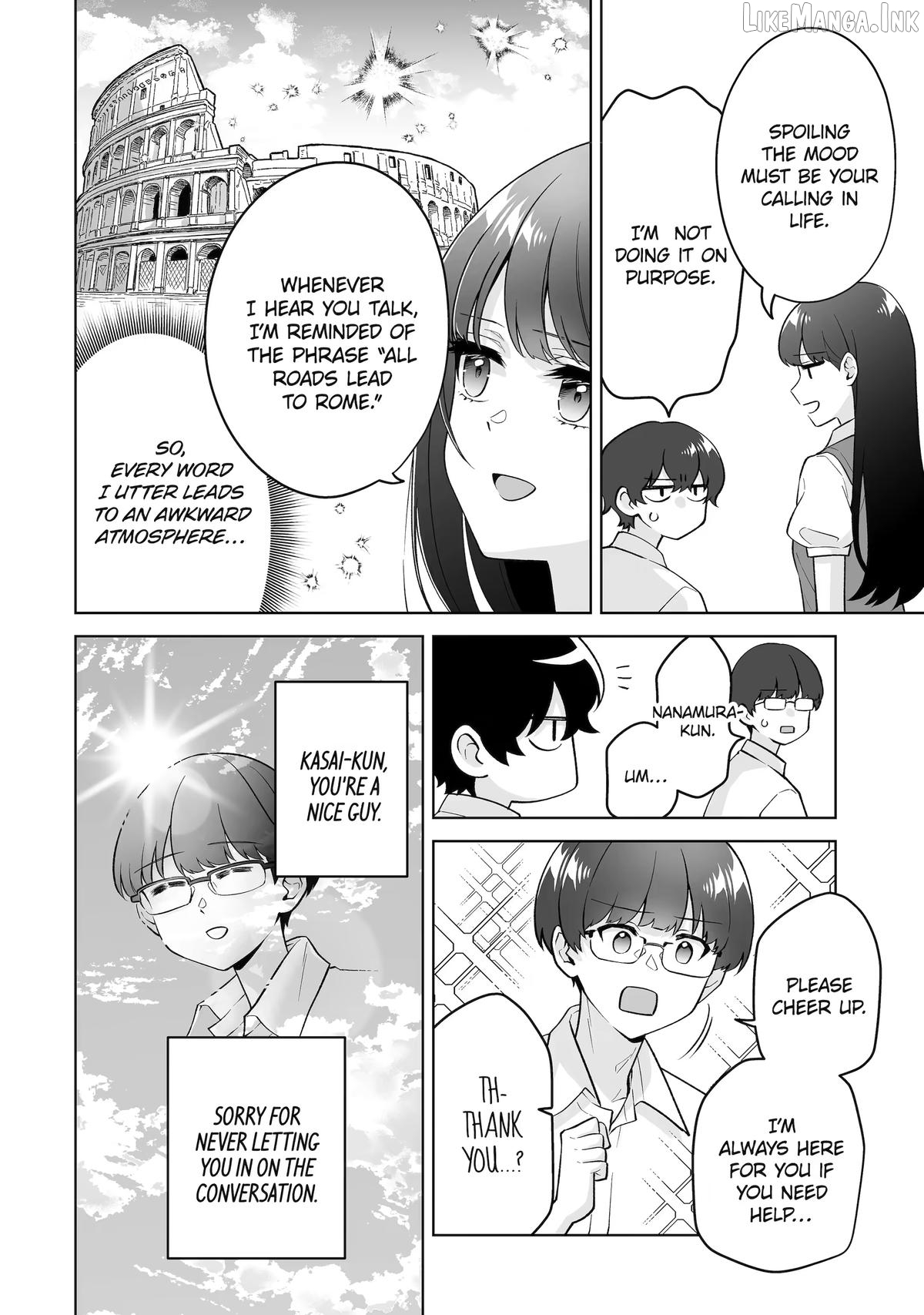Please Leave Me Alone (For Some Reason, She Wants to Change a Lone Wolf's Helpless High School Life.) Chapter 37 - page 30