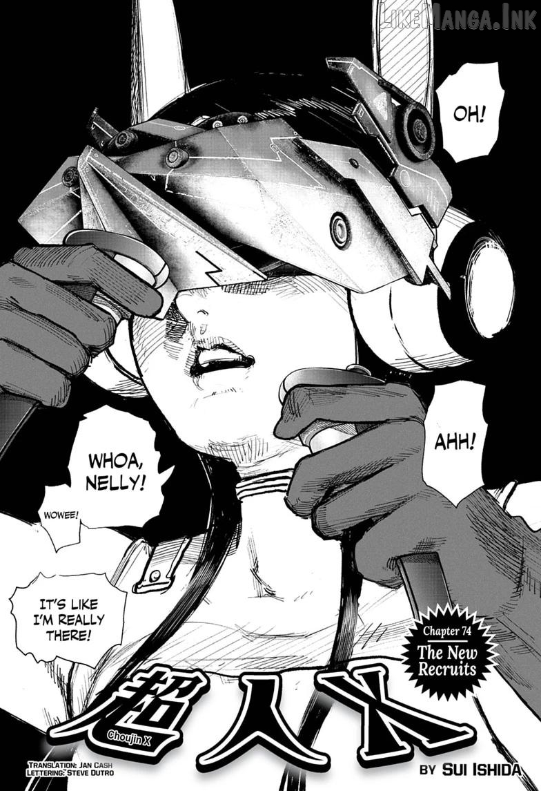 Choujin X Chapter 74 - page 1