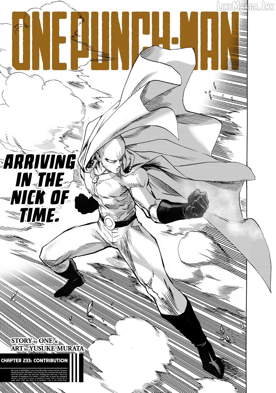 Onepunch-Man Chapter 233 - page 1