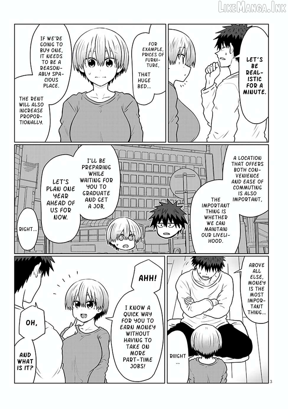 Uzaki-chan wa Asobitai! Chapter 138 - page 3