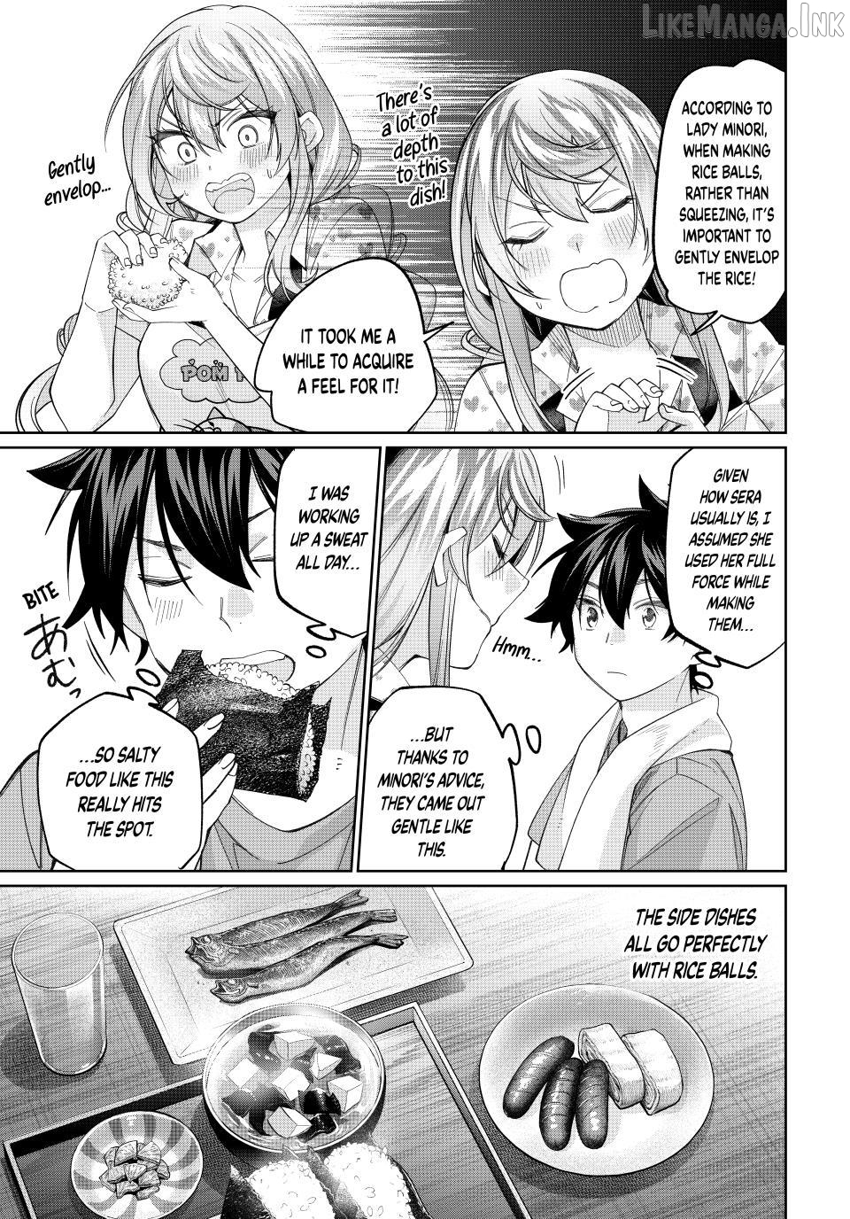 All My Neighbors are Convinced the Female Knight from My Rice Field Is My Wife Chapter 74 - page 11