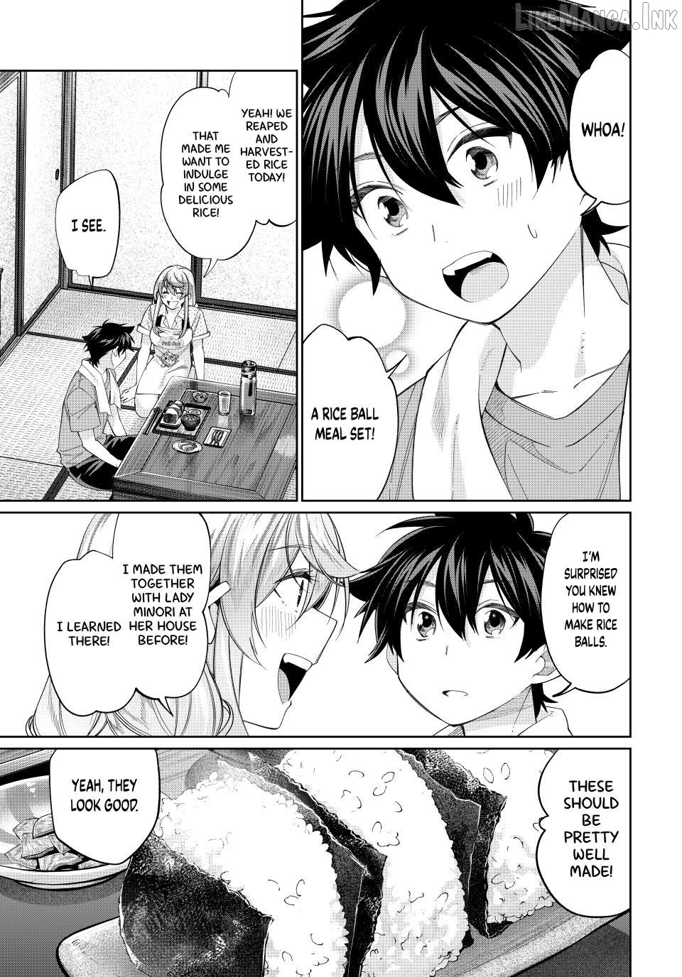 All My Neighbors are Convinced the Female Knight from My Rice Field Is My Wife Chapter 74 - page 9
