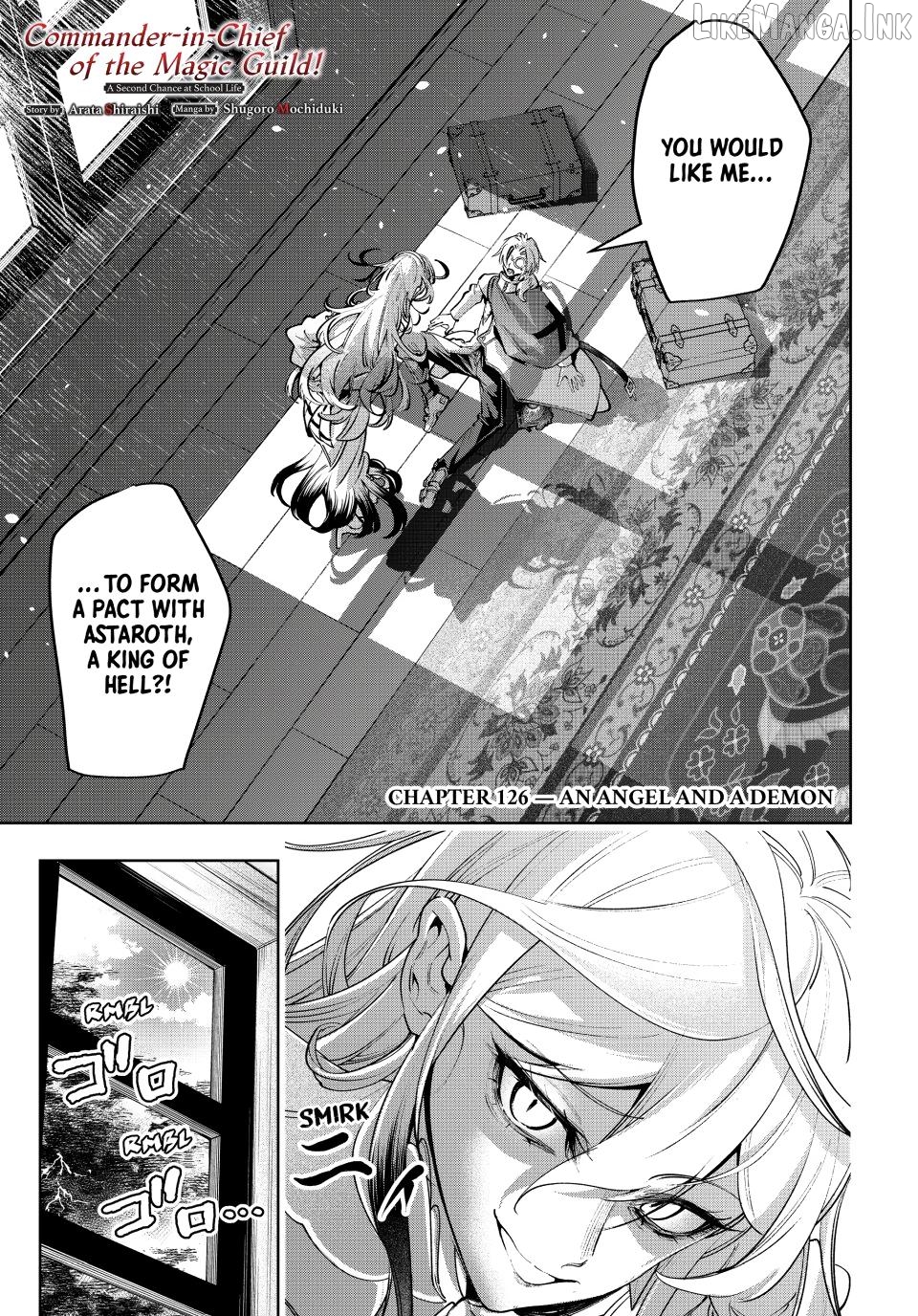 Majutsu Guild Sousui ~Umarekawatte Imasara Yarinaosu Nidome no Gakuin Seikatsu~ Chapter 126 - page 1