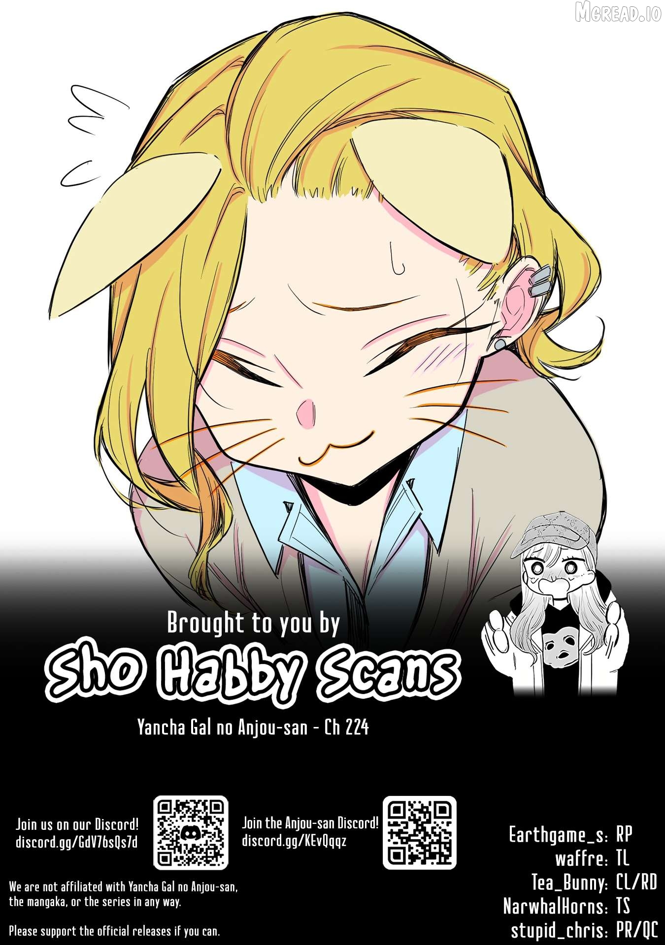 Yancha Gal No Anjou-San Chapter 224 - page 13