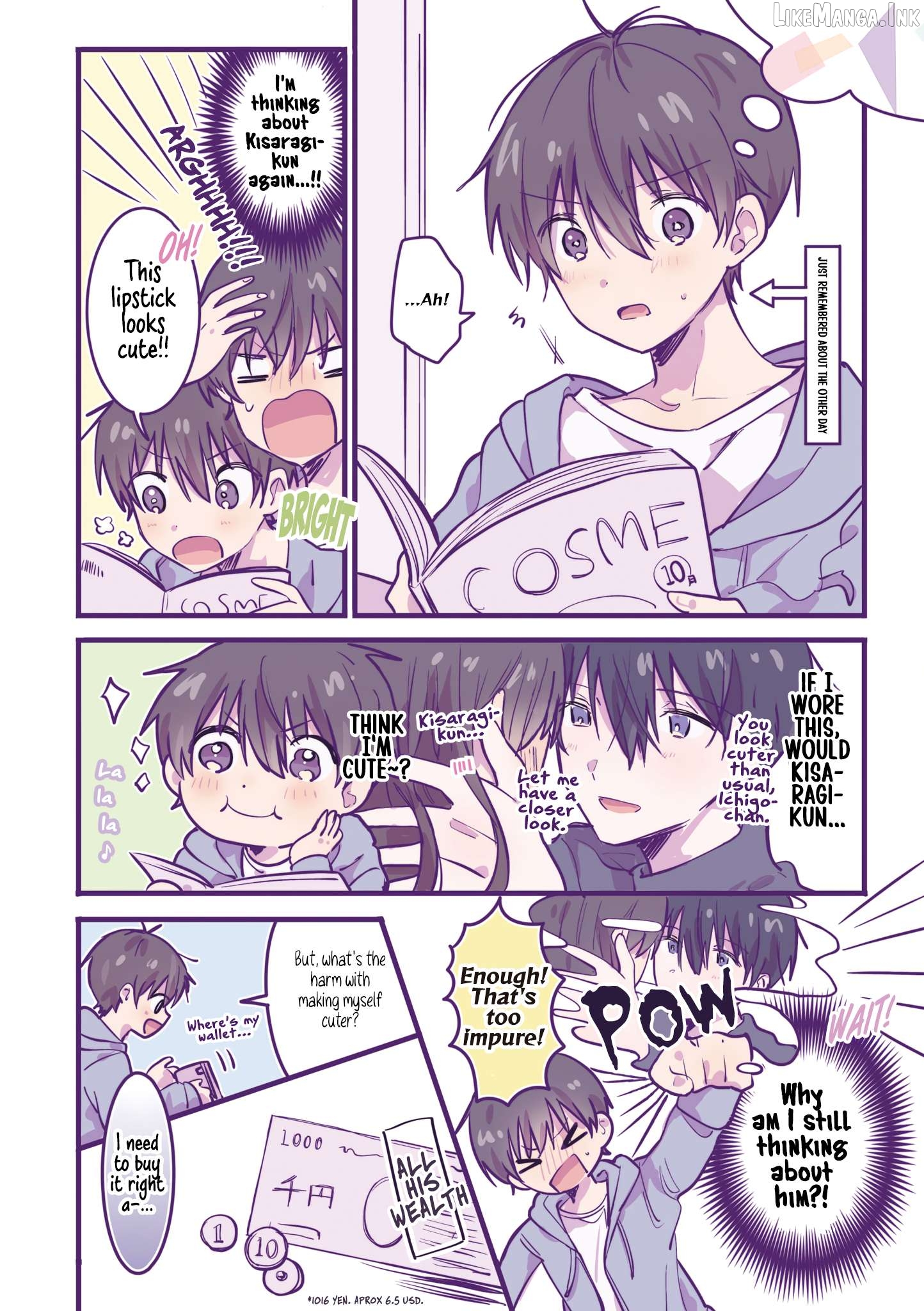 A First-Year High School Boy Whose Hobby Is Cross-Dressing Chapter 23 - page 2