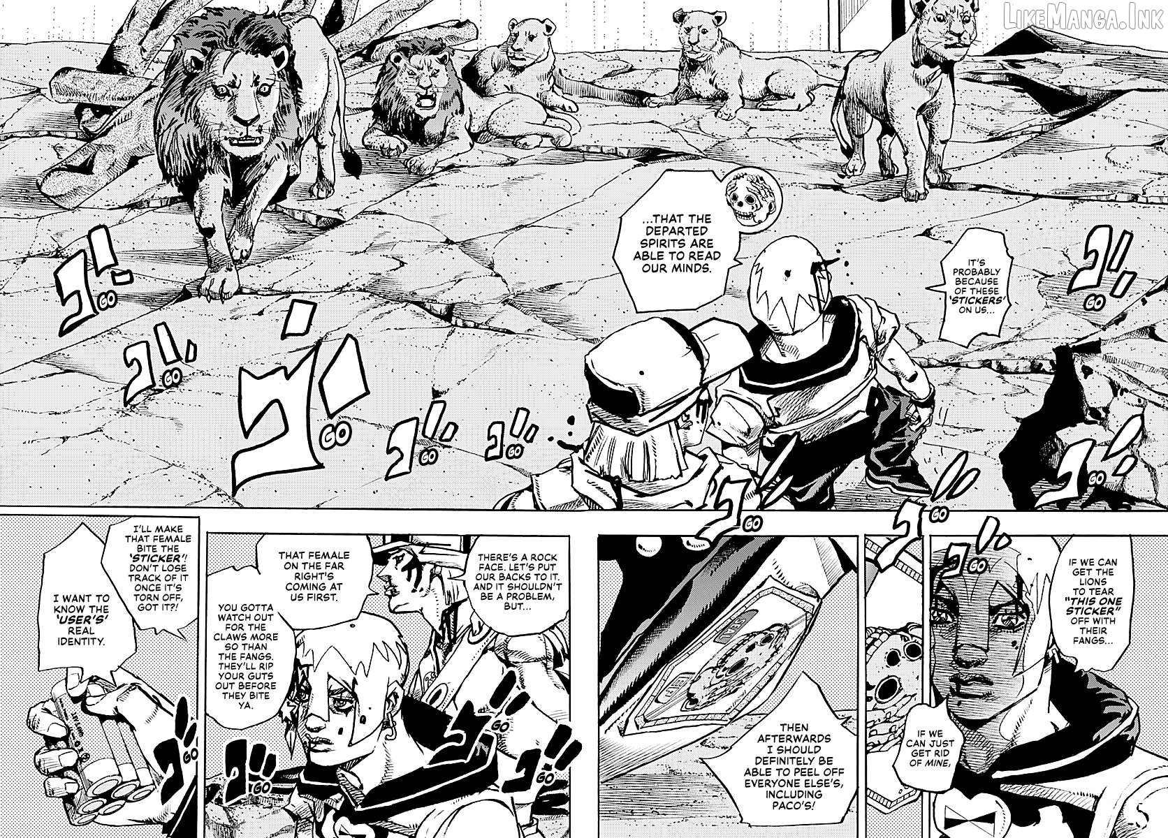 Jojo's Bizarre Adventure Part 9 - The Jojolands Chapter 37 - page 4