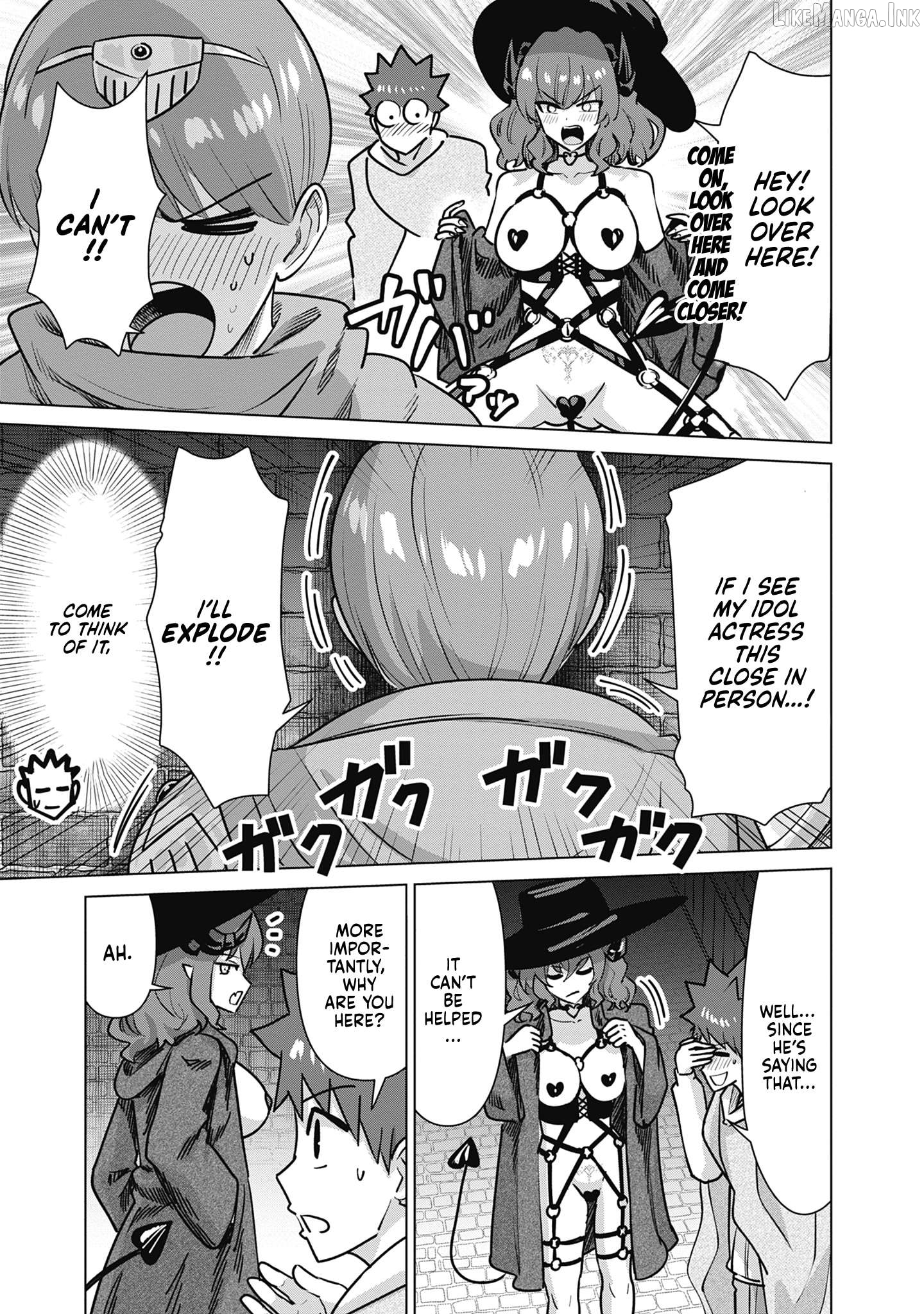 Isekai Pornstar ~Shiru danyuu ga isekai tensei shite ero chishiki furu katsuyo de musou danyuu ni naru hanashi ~ Chapter 76 - page 11